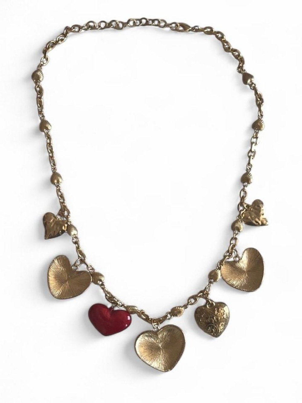 Gold Statement Necklace - Picture 3 of 5